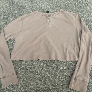 Wild Fable Cropped Thermal